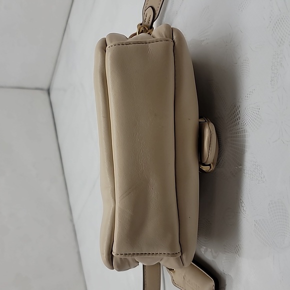 Coach Pillow Tabby Shoulder Crossbody Bag In Soft Cream - Picture 5 of 13